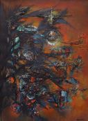 John Gareth Keates Abstract Oil on canvas Signed 80 x 59cm