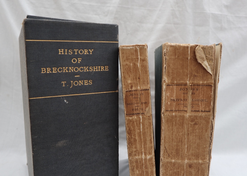 Jones (Theophilus) A History of the County of Brecknock in two volumes, Containing the Chorography,