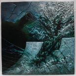 Kevin Turton The rime was on the spray Mixed acrylic/resin Signed,
