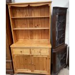 A modern pine dresser,