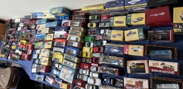 A large lot of model cars, lorries, buses etc from Corgi, Models of Yesteryear,
