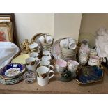 A Royal Albert Braemar pattern part teaset together with a Royal Standard part teaset,