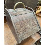 An Edwardian coal scuttle