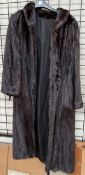 A "Blackglama" full lengthy mink coat