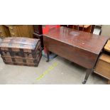 A Victorian mahogany Pembroke table,