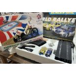 A Scalextric World Rallye Renault Megane set,