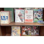 A collection of Rugby programmes,