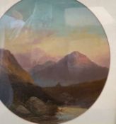 Attributed to Joseph Horler A Highland scene Oil on canvas Signed