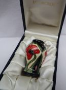 A Moorcroft pottery Lords of Leith Downs miniature vase, dated 2008, impressed and painted marks, 5.