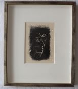 Georges Braque Profile de Femme Lithograph,