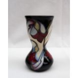 A Moorcroft pottery "Dewdrop" pattern vase, dated 2006, impressed and painted marks,