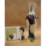A Moorcroft pottery vase decorated in the Persephone pattern, by Nicola Slaney,