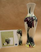 A Moorcroft pottery vase decorated in the Persephone pattern, by Nicola Slaney,