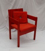 1969 Investiture Chair, The Earl of Snowden and Carl Toms,