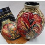 A Moorcroft pottery Spanish Pattern vase,