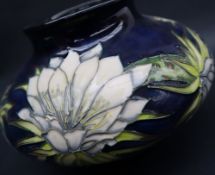 A Moorcroft pottery vase decorated in the Queen of the Night pattern by Anji Davenport,