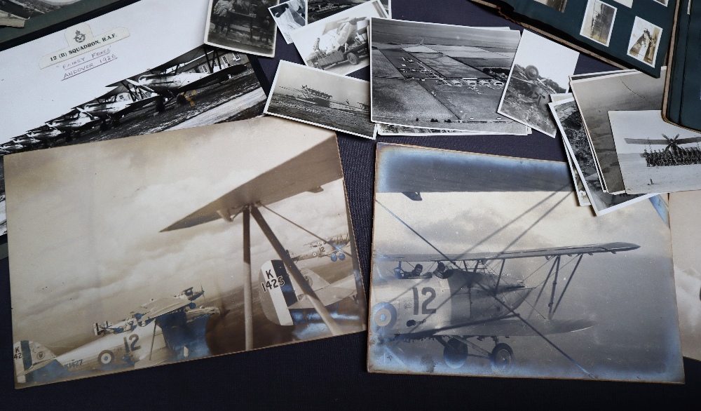 Two Royal Air Force Air Gunner Flying Log Book, from 1930, - Image 2 of 6