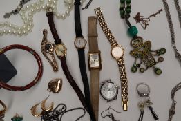 A Lady's Soul wristwatch, inspired by Rennie Mackintosh, together with other wristwatches,