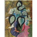 Georges Braque Still life study of a vase of flowers Lithograph, 1955 25 x 33.