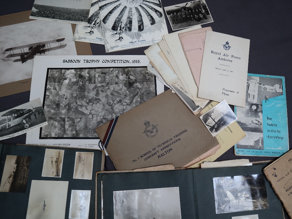 Two Royal Air Force Air Gunner Flying Log Book, from 1930, - Image 5 of 6