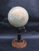 A Globe Terrestre, echelle au 65,000,000 Dresse par J Forest, Girard et Barrere,