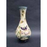 A Moorcroft pottery vase decorated in the "Sweet Thief" pattern by Rachel Bishop, dated 2000,