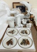 Assorted Kaiser porcelain including animals,