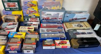 Corgi Classics together with Chipperfields Circus models,