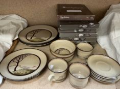 A Denby Savoy part tea and dinner service