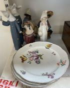 Lladro Mexican figures,