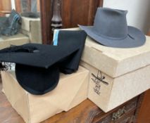 A Rand's Cowboy hat,