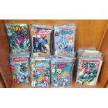 A collection of Marvel comics including Femforce, The incomplete Death's Head, Deathlok, Darkhawk,