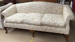 A Victorian style sofa,