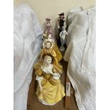 A Royal Doulton figure Cavalier HN2716 together with other Royal Doulton figures,