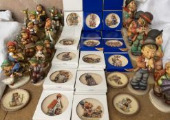 A large collection of Goebel figures after M.J.