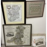 Robert Morden The Kingdom of Ireland A Map Together with a map of Glamorgan, other maps,