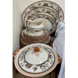 An "Oriental Ivory" pattern part dinner set