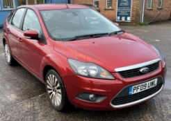 A Ford Focus Titanium 1596cc, five door hatchback,