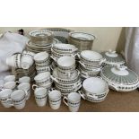 A Spode Provence pattern part tea and dinner service including plates, bowls, cups, saucers,