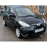 A Hyundai i10 classic five door hatchback, registration number CA09 XGS,