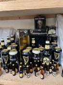 Guinness gift sets together with cans of Guinness,