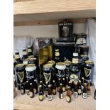 Guinness gift sets together with cans of Guinness,