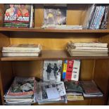 Signed sporting memorabilia including Nobby Stiles, signed boxing posters, signed rugby programmes,