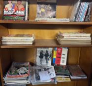 Signed sporting memorabilia including Nobby Stiles, signed boxing posters, signed rugby programmes,