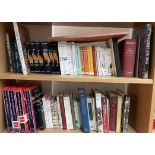 Folio Society books together with other books