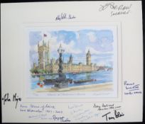 After Angela Fielder House of Parliament, London A Limited edition print, No.