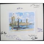 After Angela Fielder House of Parliament, London A Limited edition print, No.