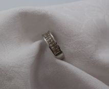 Gemporia - A platinum dress ring,
