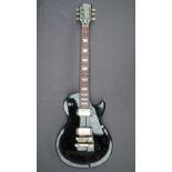 A Gibson Les Paul Studio model electric guitar, in black, Made in the U.S.A. No.