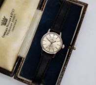 A lady's Omega Seamaster wristwatch,